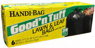 Good'n Tuff Lawn & Leaf Bags (6 bags)