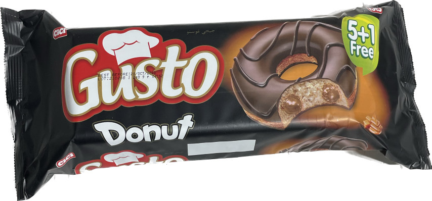Cici Gusto Donut Multipack Caramel (6 ct)