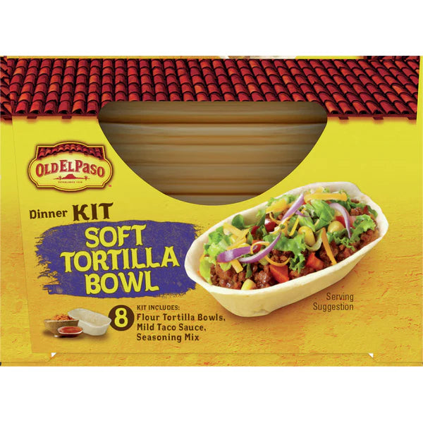 Old El Paso Soft Tortilla Bowl  (8 CT)