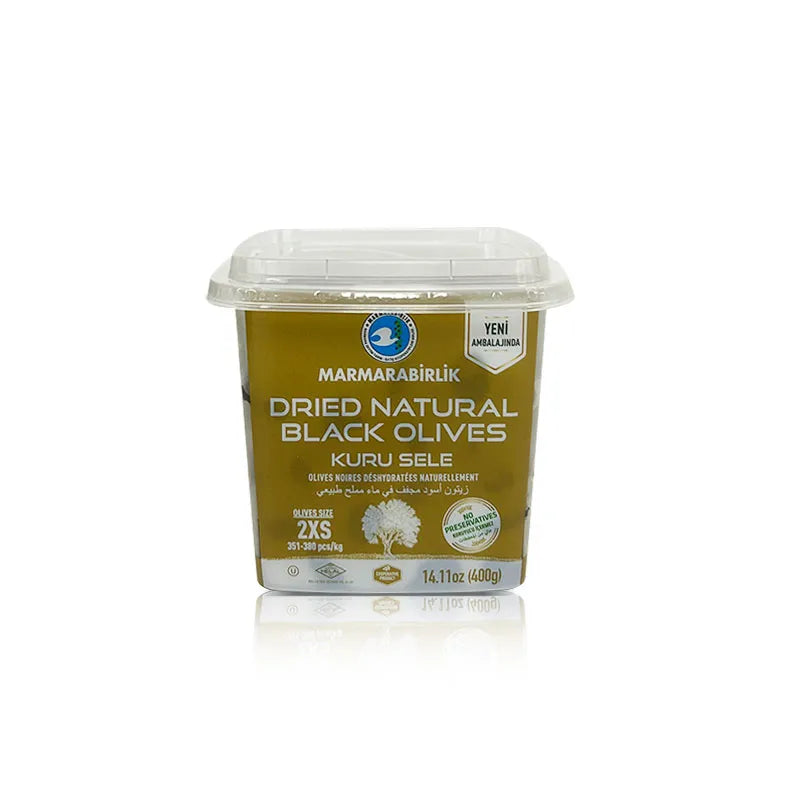 Marmarabirlik Black Dried Olives (400g)