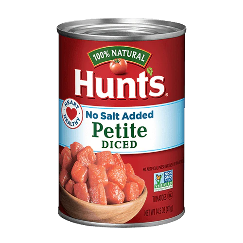 Hunt's No salt Added Diced Tomato (14.5 oz)