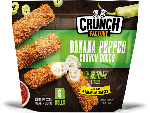 Crunch Factory Crunch Factory Banana Pepper Rolls (20 OZ) – Buffalo Fresh Markets