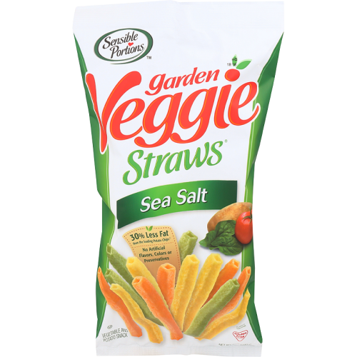 SENSIBLE PORTIONS GARDEN VEGGIOE STRAWS SEA SALT (5 OZ)