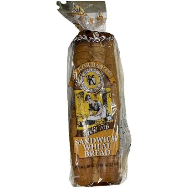 Kordas Split Top Sandwich Wheat Bread (20 oz)