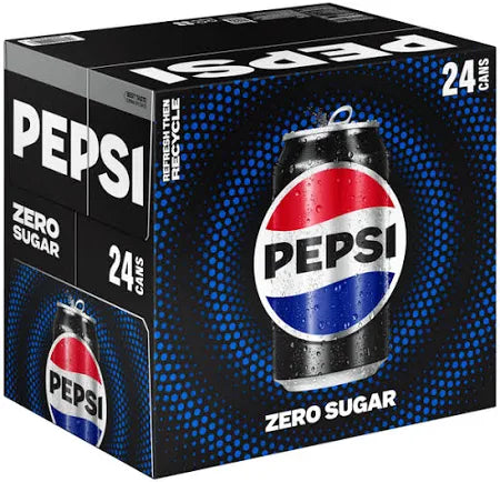 Pepsi Zero Sugar Cans (24 Pk)