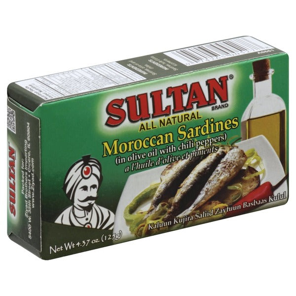 SULTAN SARDINES -IN OLIVE OIL *HOT*
